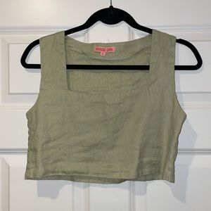 Verge Girl crop top